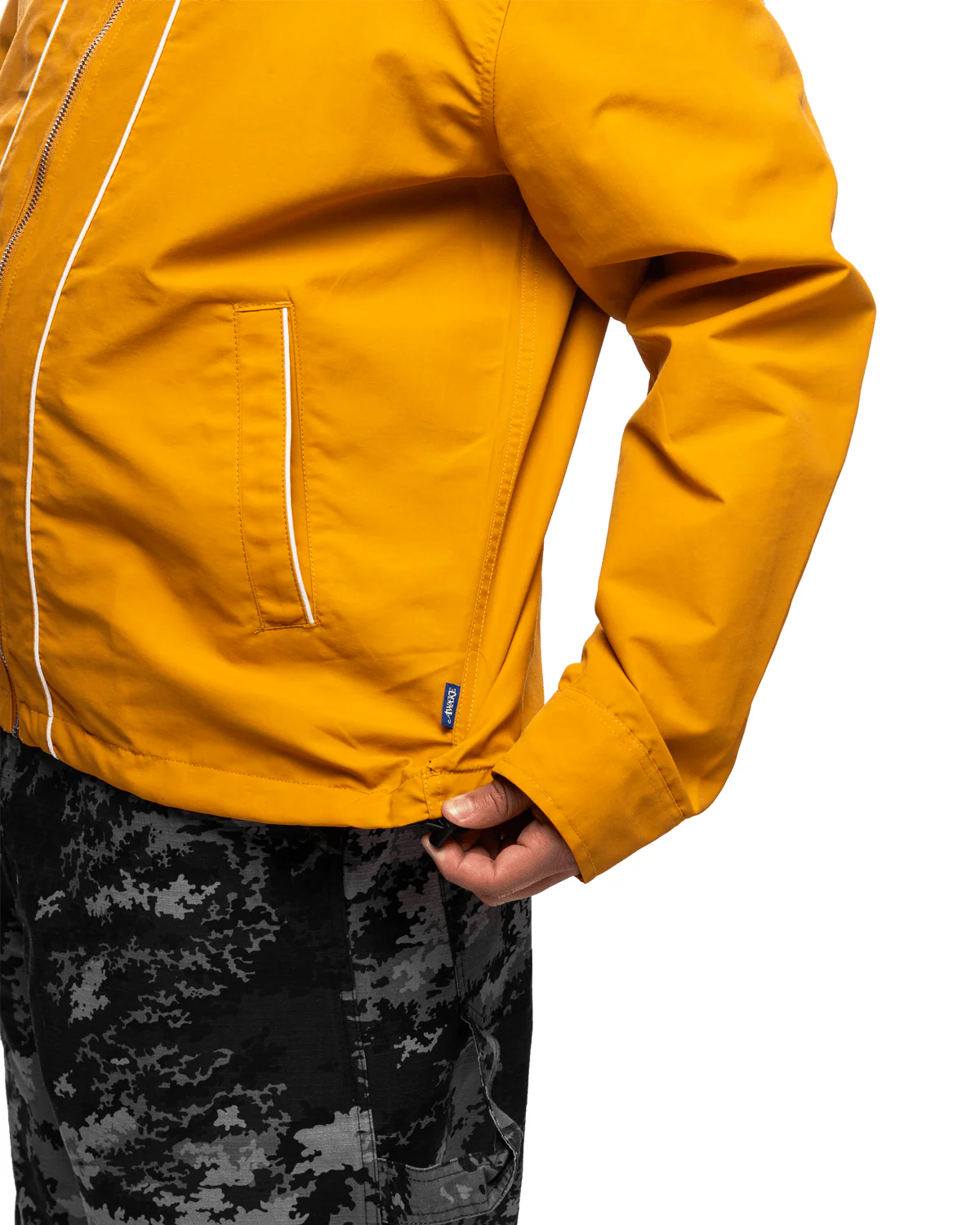 Classic Logo Coaches Jacket Gold - Image 4