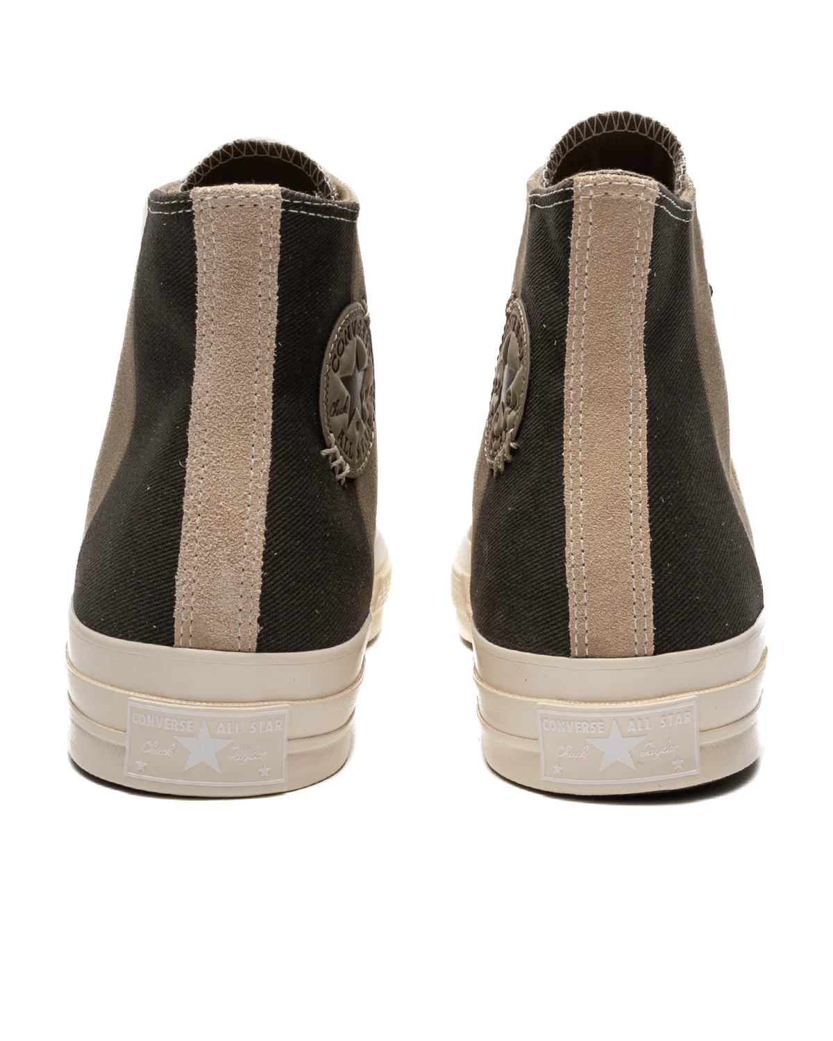Chuck 70 High Patchwork Suede Nutty Granola/Mossy Sloth/Cave Green - Image 3