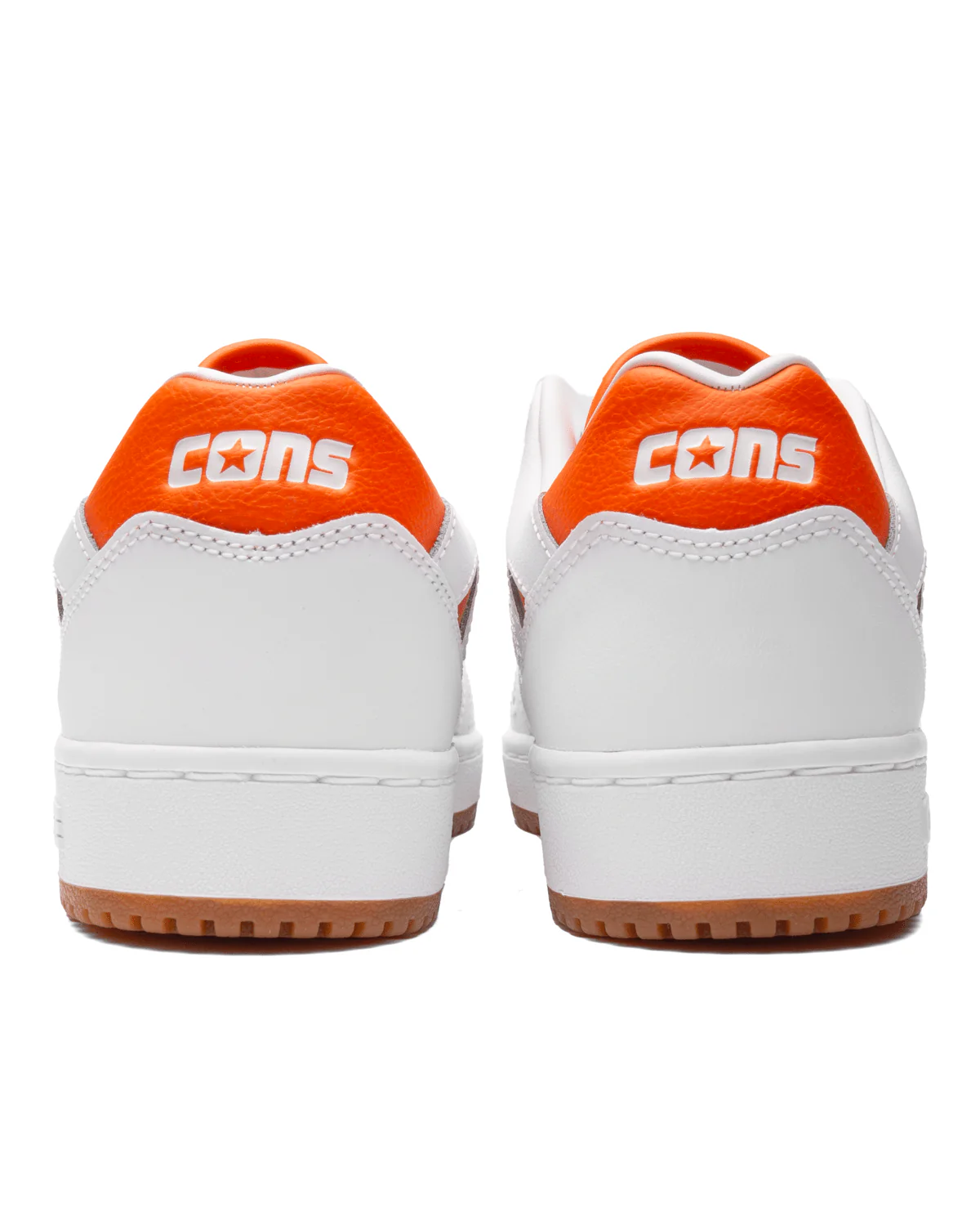 Cons AS-1 Pro Leather White/Orange/White - Image 3