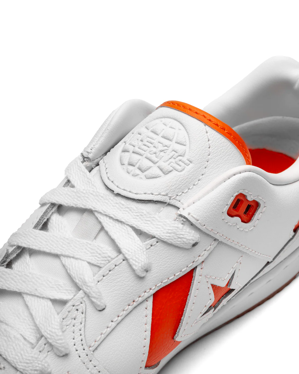 Cons AS-1 Pro Leather White/Orange/White - Image 5