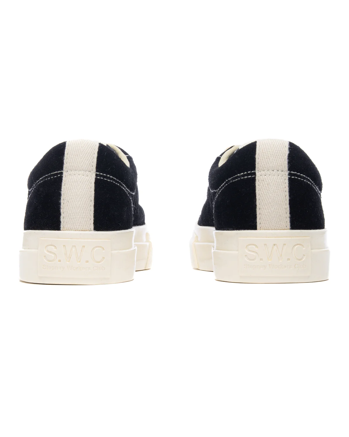 Dellow Suede Black/Ecru - Image 3