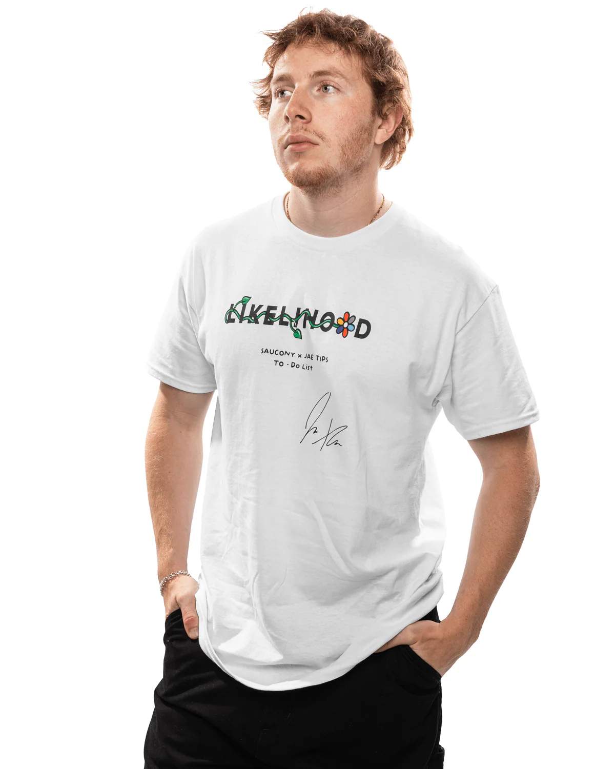 LIKELIHOOD x Jae Tips Tee White - Image 4