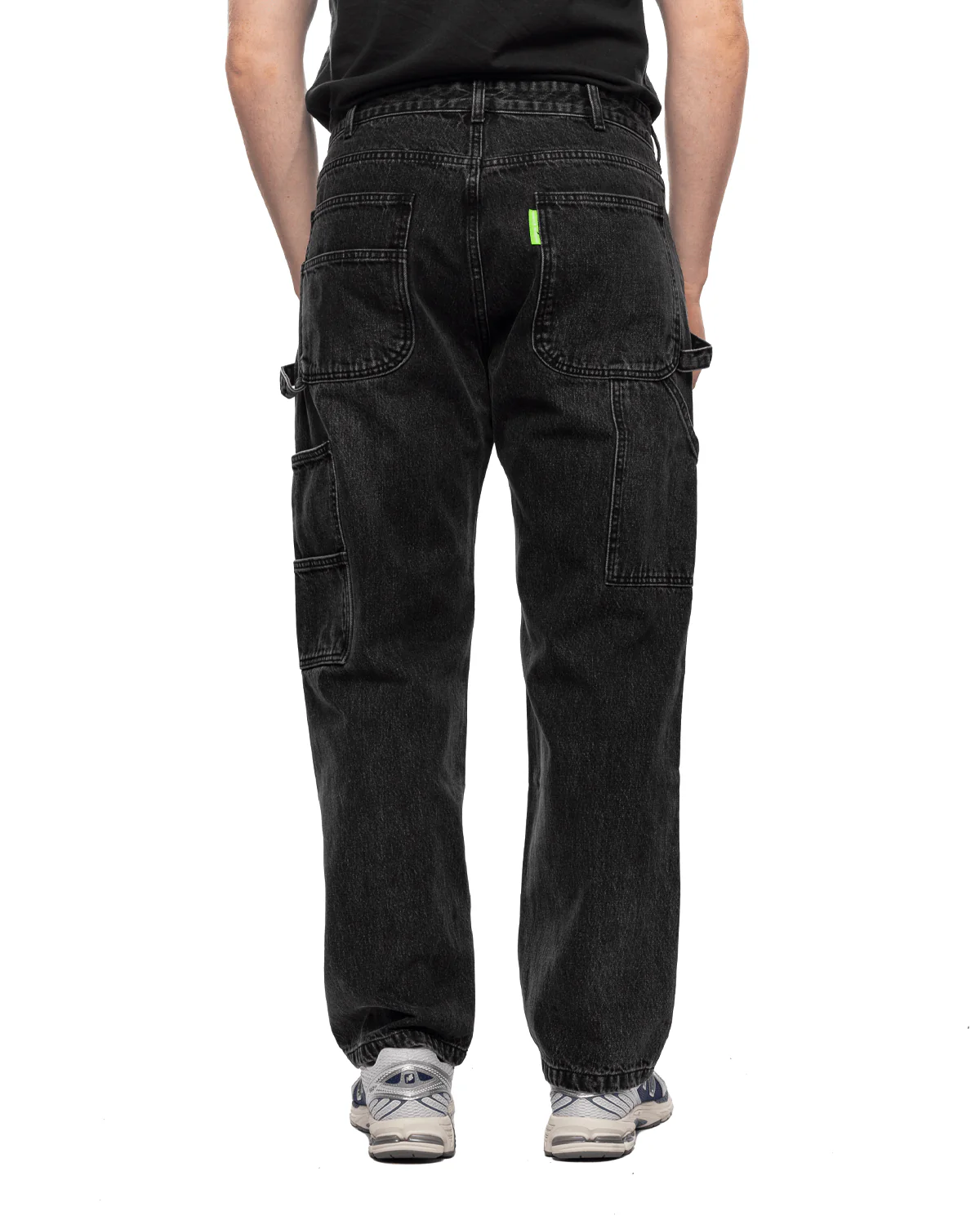 Selvedge Denim Utility Pant 'Black' - Image 3