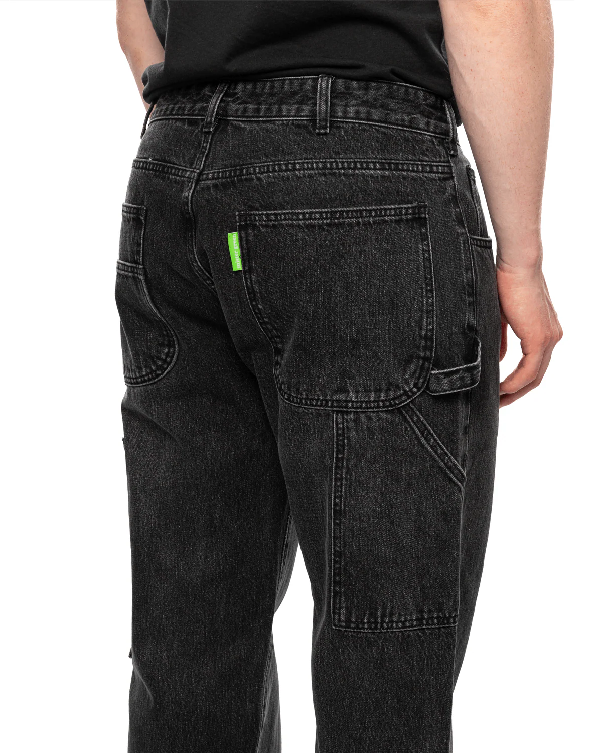Selvedge Denim Utility Pant 'Black' - Image 4