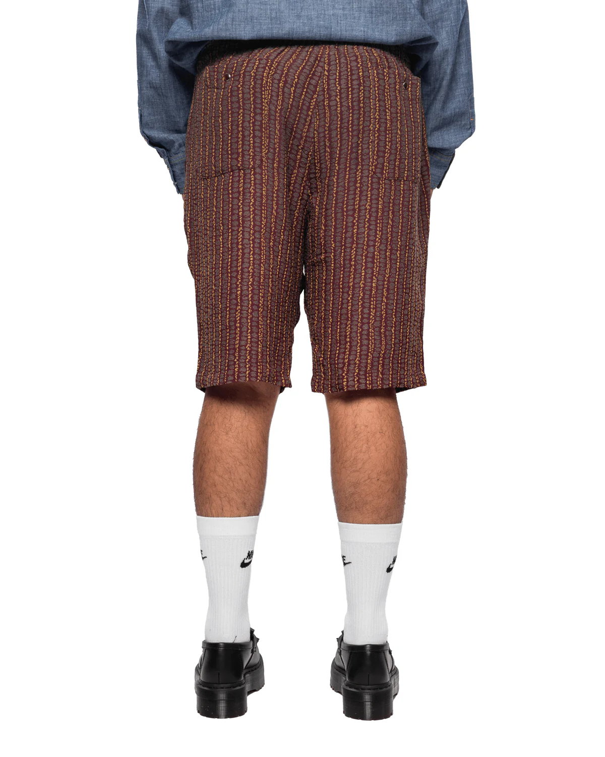 String Cowboy Shorts Bordeaux - Image 3