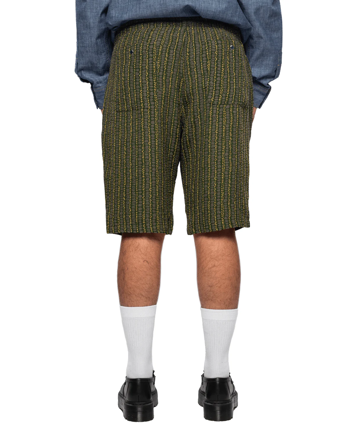 String Cowboy Shorts Green - Image 3