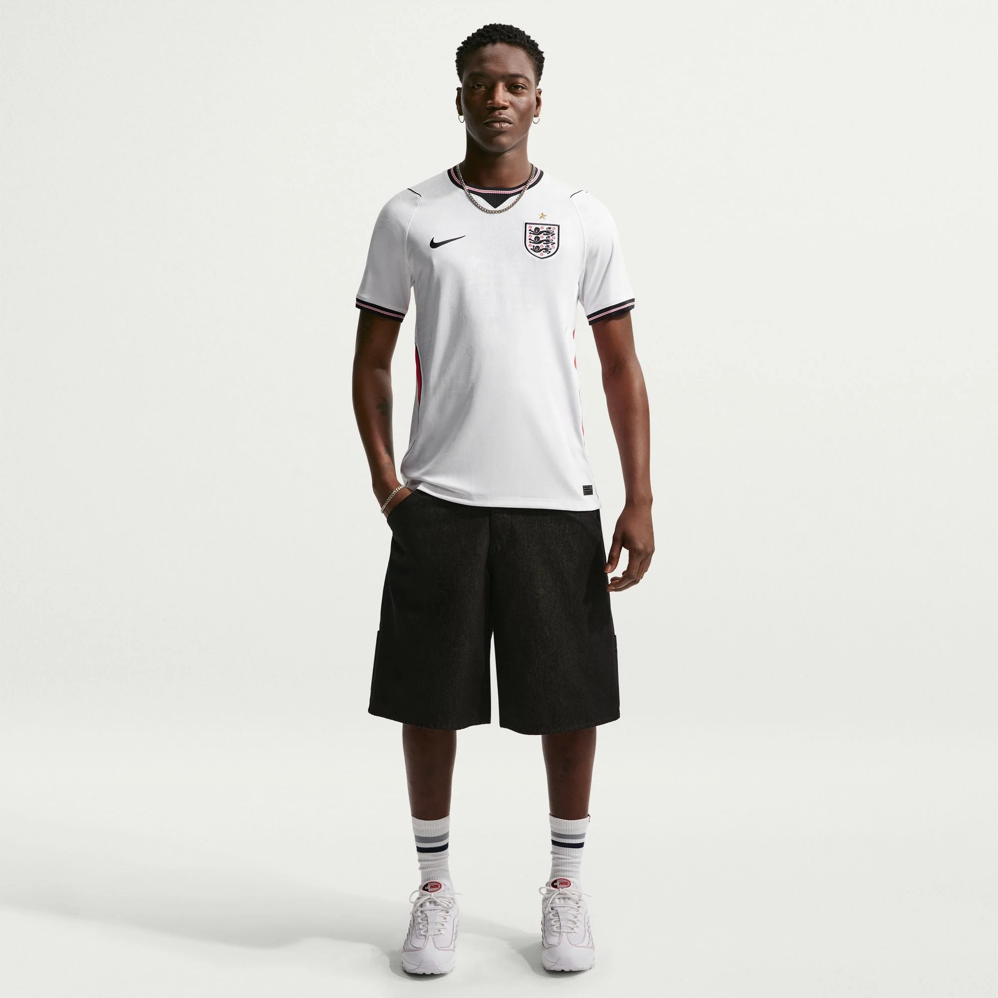 England 2026 Stadium Home Soccer Replica Jersey - Image 6
