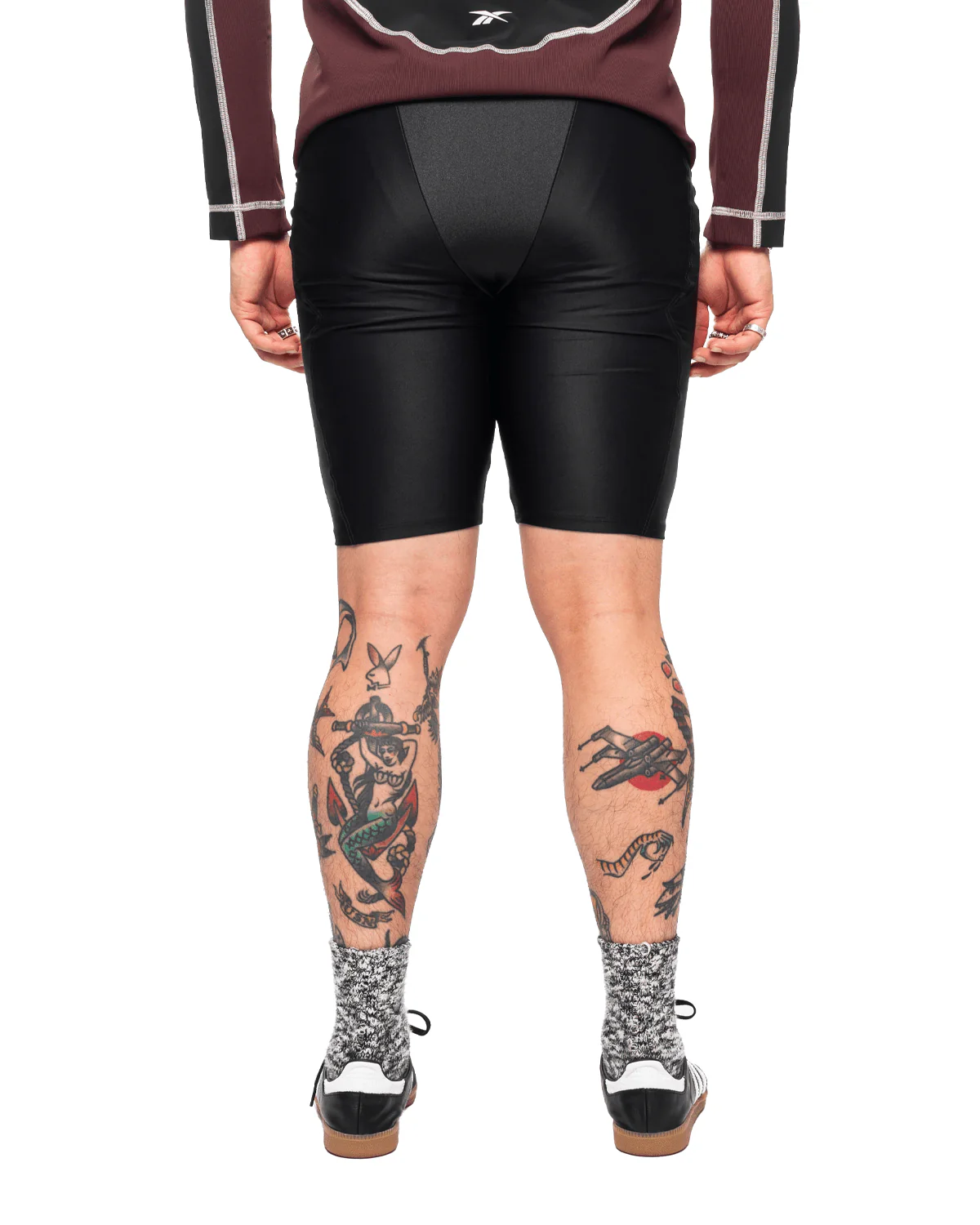Butterfly Shorts Black - Image 3
