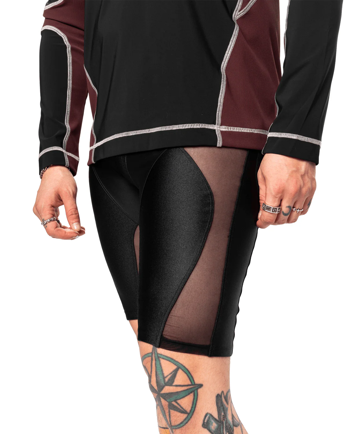Butterfly Shorts Black - Image 4