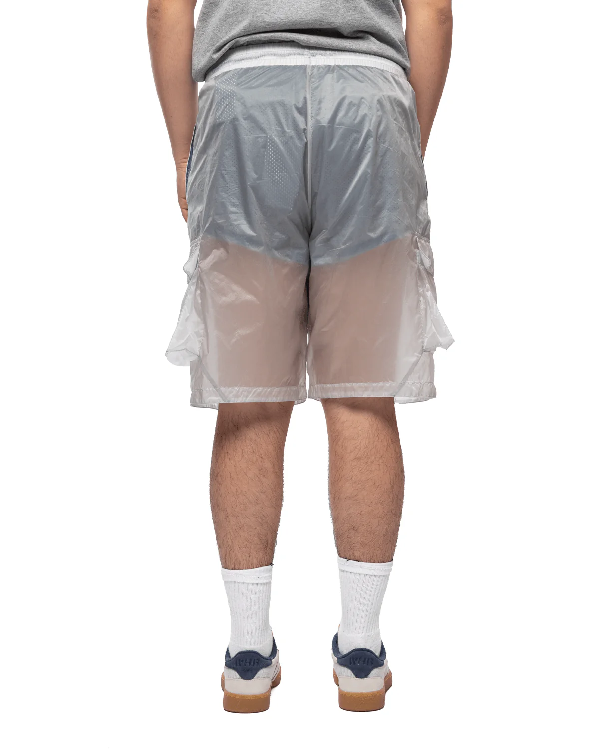 See Through Shorts Crystal Blue - Image 3