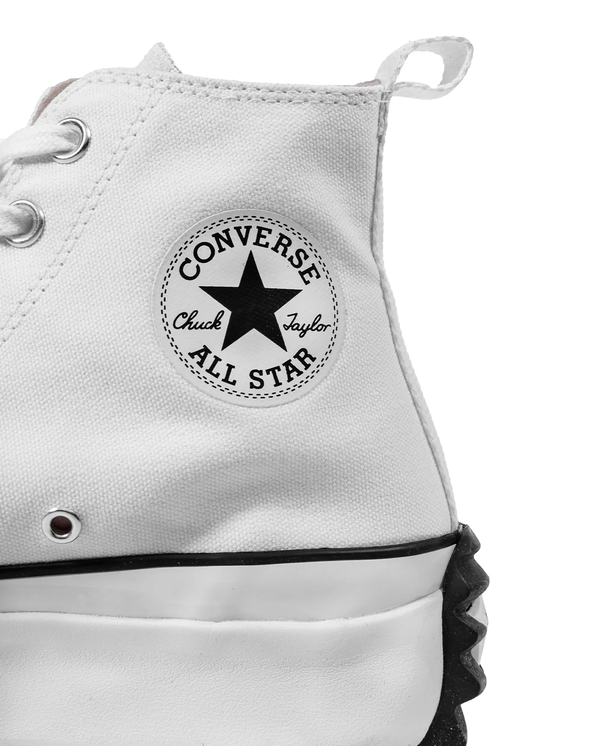 Run Star Hike Hi Canvas White/Black/Gum - Image 4